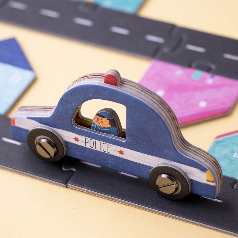 Londji Roads Game - vendor-unknown - Honeybee Toys