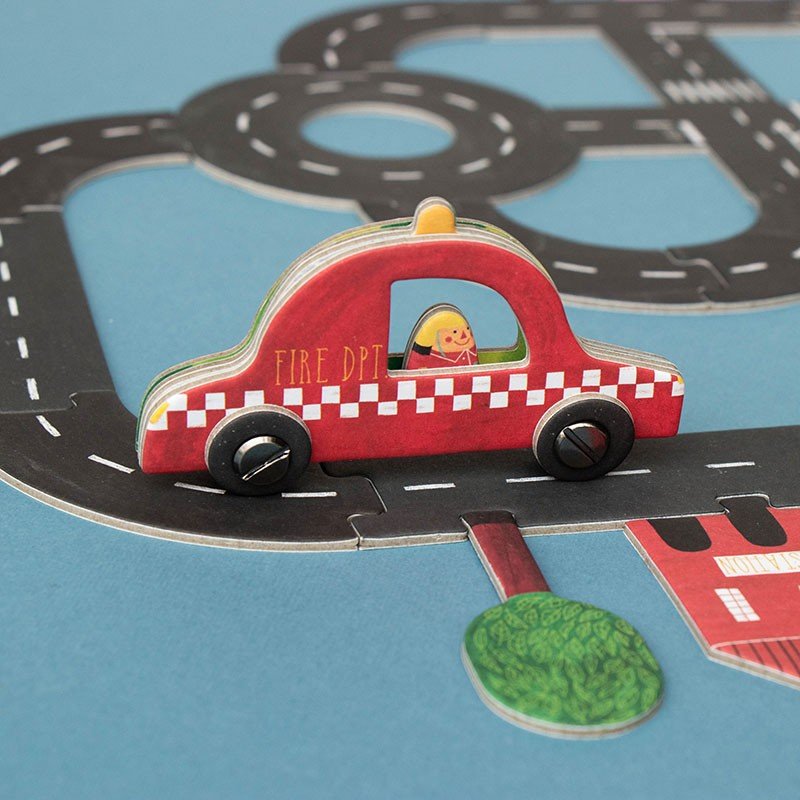Londji Roads Pocket Game - vendor-unknown - Honeybee Toys