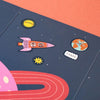 Londji Space Stickers Set of 6 - vendor-unknown - Honeybee Toys