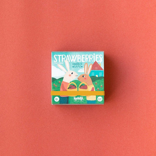 Londji Strawberries Tiny Game - vendor-unknown - Honeybee Toys