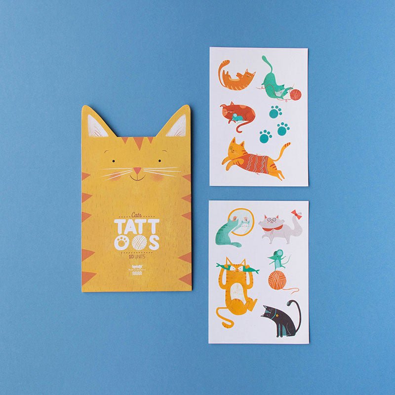 Londji Tattoos Cats - vendor-unknown - Honeybee Toys