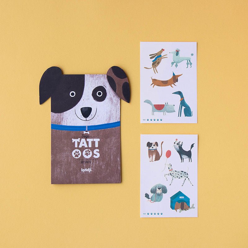 Londji Tattoos Dogs - vendor-unknown - Honeybee Toys