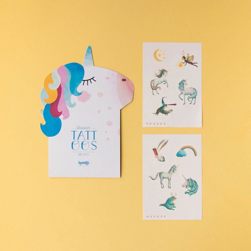 Londji Tattoos Unicorn - vendor-unknown - Honeybee Toys