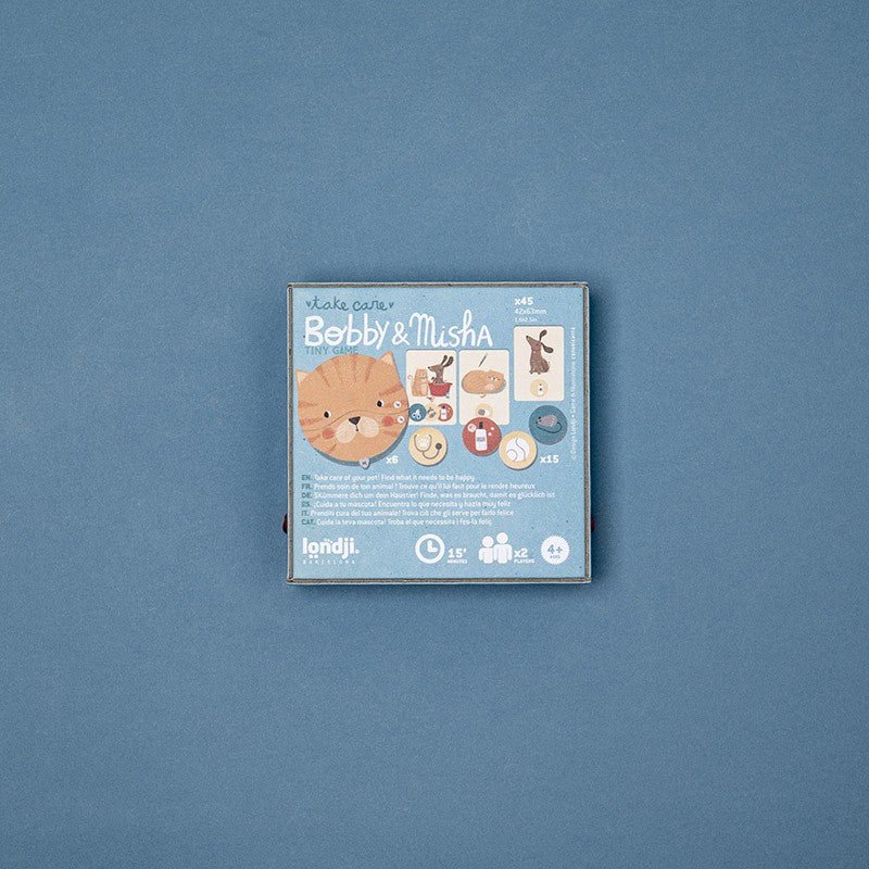 Londji Tiny Game Bobby & Misha - vendor-unknown - Honeybee Toys