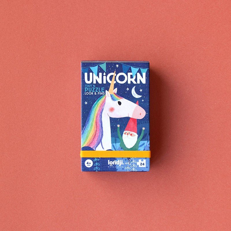 Londji Unicorn Tiny Puzzle - vendor-unknown - Honeybee Toys