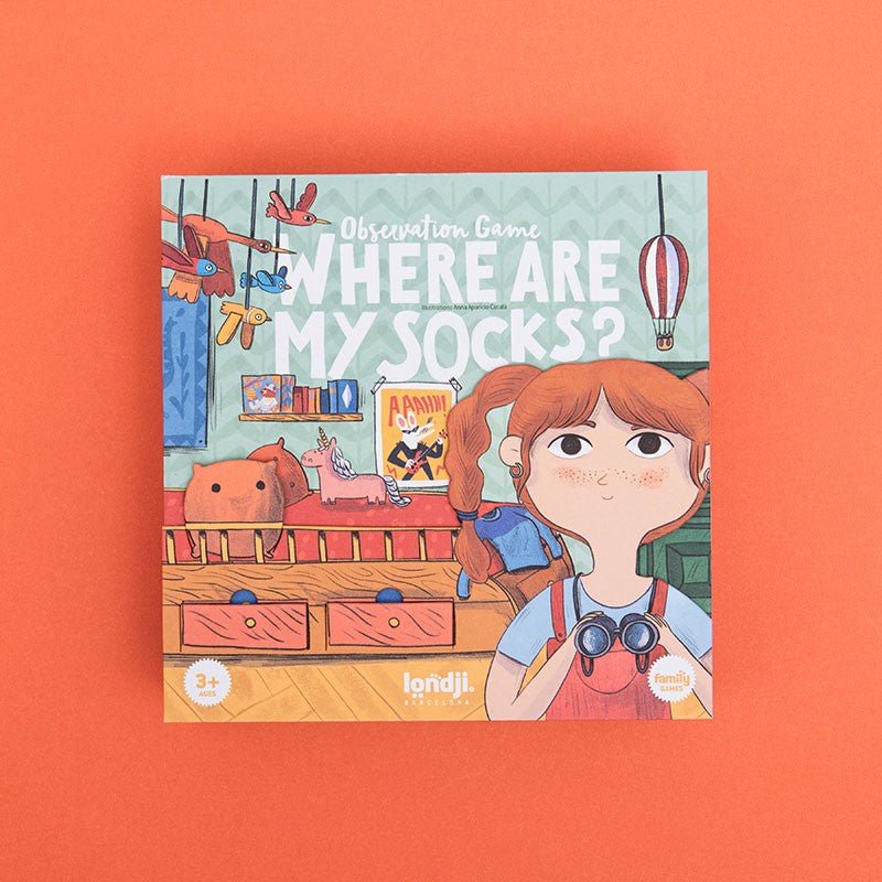 Londji Where Are My Socks Game - vendor-unknown - Honeybee Toys