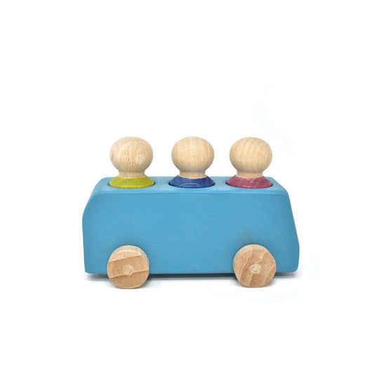 Lubulona Bus Blue - vendor-unknown - Honeybee Toys