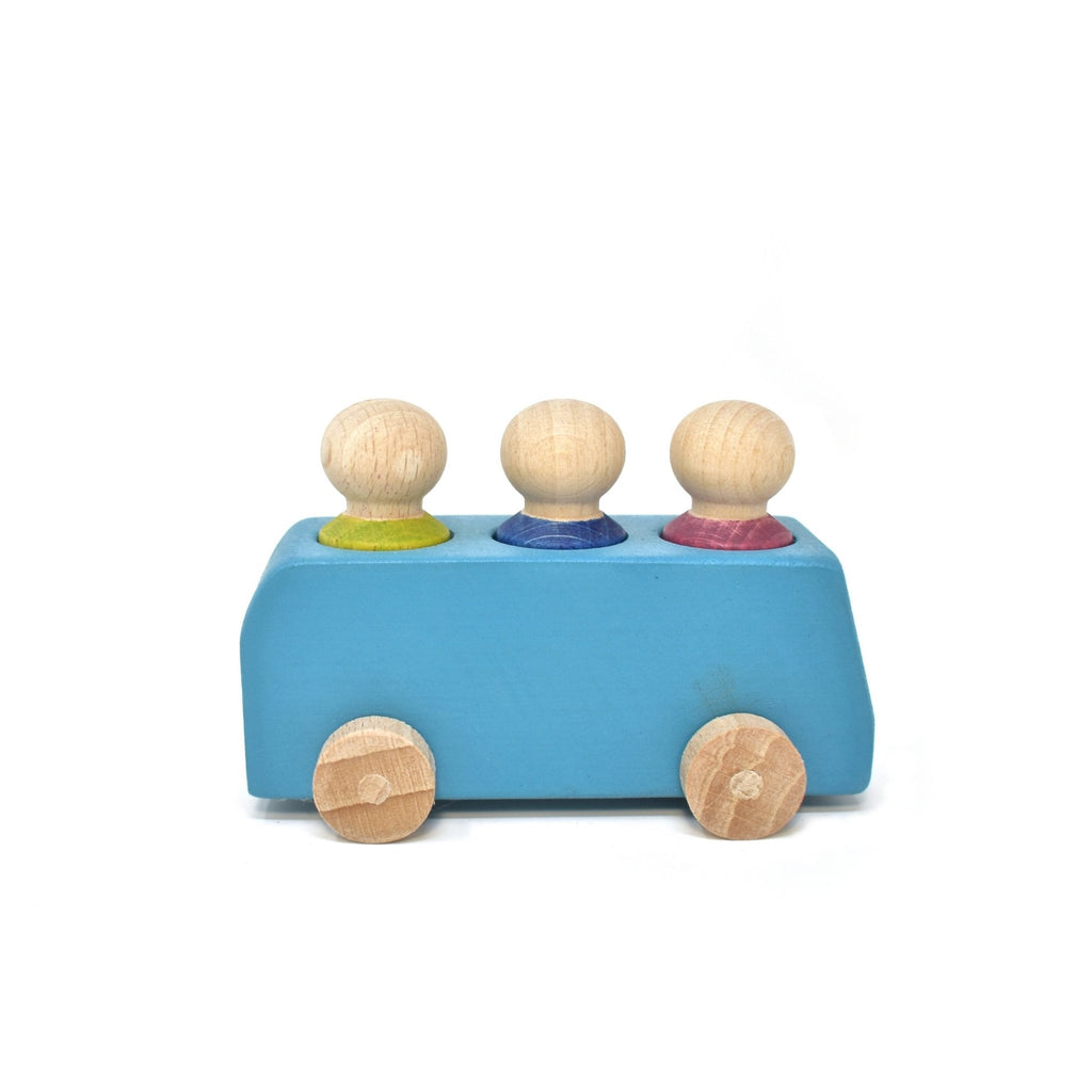 Lubulona Bus Blue - vendor-unknown - Honeybee Toys