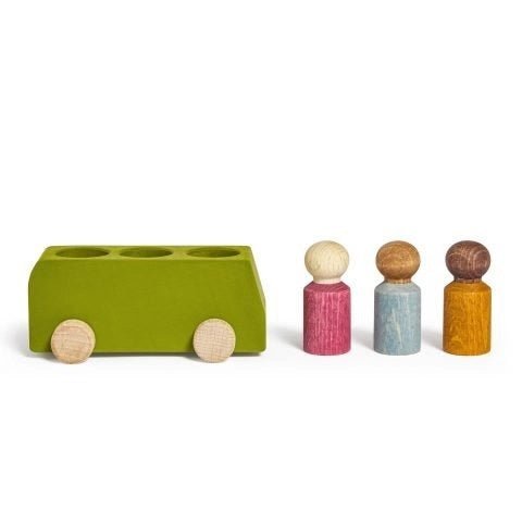 Lubulona Bus Lime - vendor-unknown - Honeybee Toys