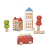 Lubulona Bus Red - vendor-unknown - Honeybee Toys