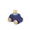 Lubulona Car Blue with grey figure - vendor-unknown - Honeybee Toys