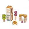 Lubulona Car Ochre with plum figure - vendor-unknown - Honeybee Toys