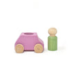 Lubulona Car Pink with mint figure - vendor-unknown - Honeybee Toys