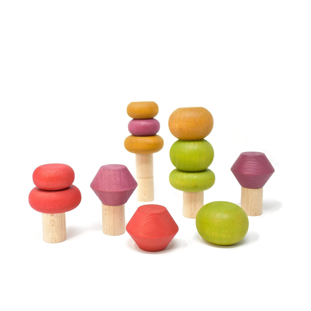 Lubulona Stacking Trees Autumn - vendor-unknown - Honeybee Toys