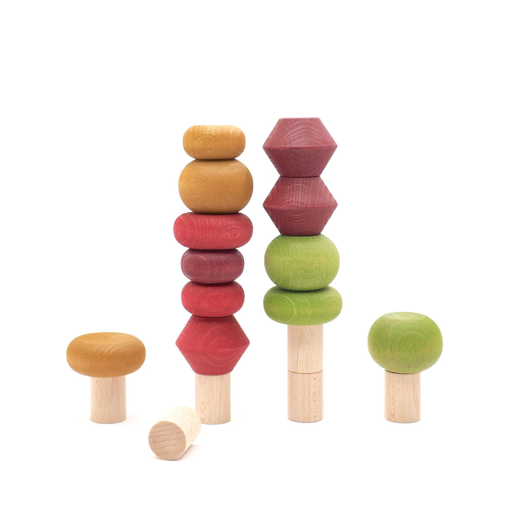 Lubulona Stacking Trees Autumn - vendor-unknown - Honeybee Toys
