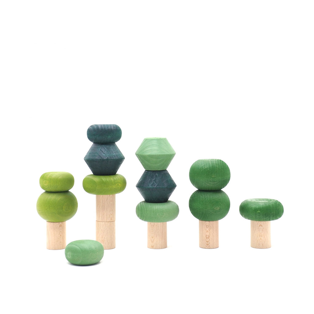 Lubulona Stacking Trees Summer - vendor-unknown - Honeybee Toys