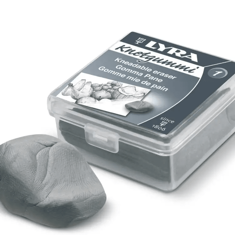 Lyra Kneadable Eraser in Individual Plastic Case (each) - vendor-unknown - Honeybee Toys