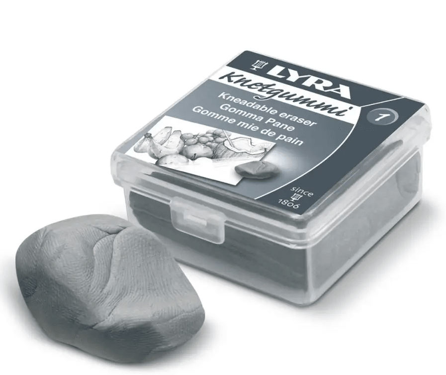 Lyra Kneadable Eraser in Individual Plastic Case (each) - vendor-unknown - Honeybee Toys