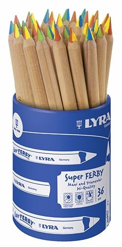 Lyra Pencils Colour Giants Rainbow 36 - vendor-unknown - Honeybee Toys