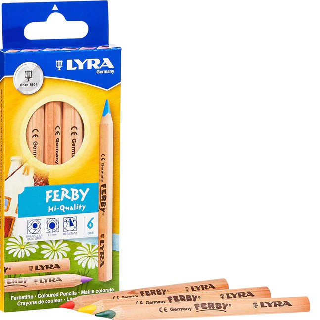 Lyra Pencils Ferby Short 6 - vendor-unknown - Honeybee Toys