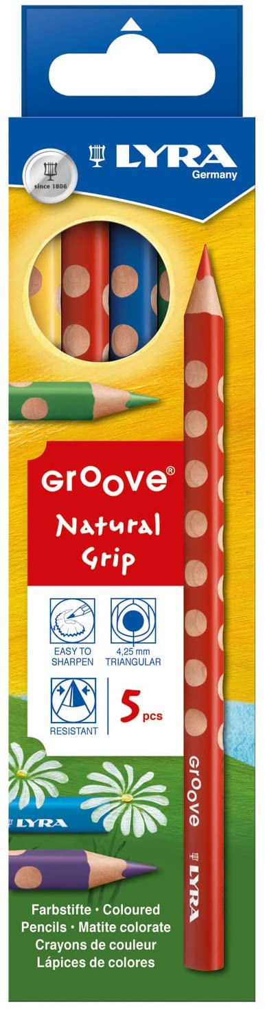 Lyra Pencils Groove Colour 5 - vendor-unknown - Honeybee Toys