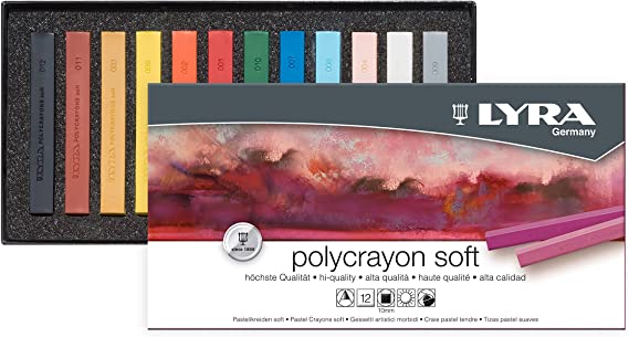 Lyra Polycrayon Soft Pastel 12