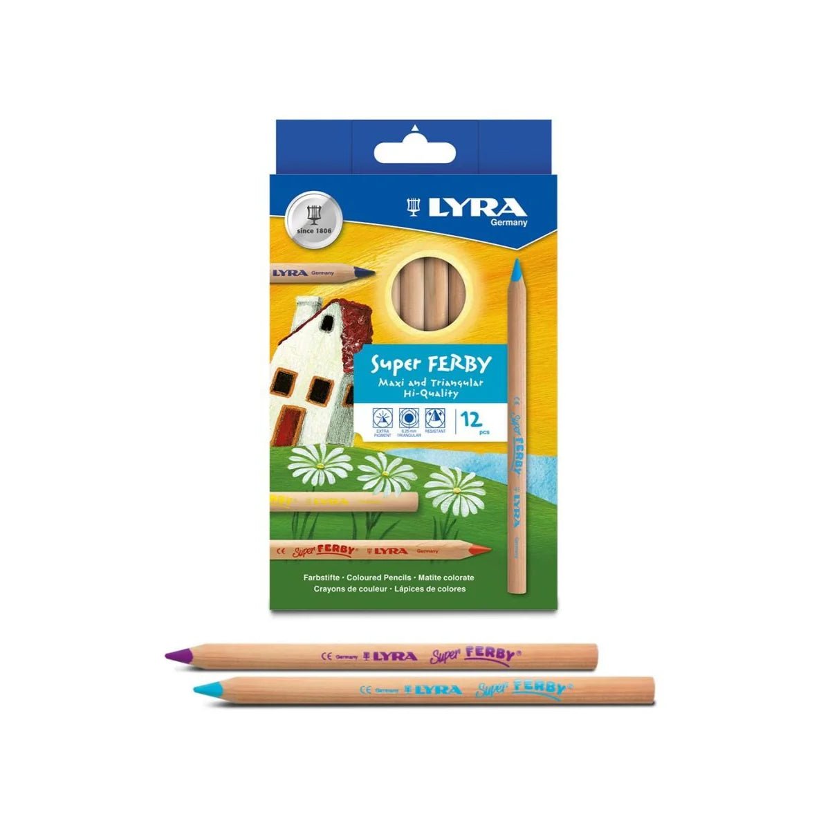 Lyra Super Ferby Unlaquered 12 - vendor-unknown - Honeybee Toys