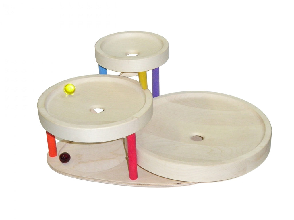 Magic Wood 3 Disk Ramp Large - vendor-unknown - Honeybee Toys