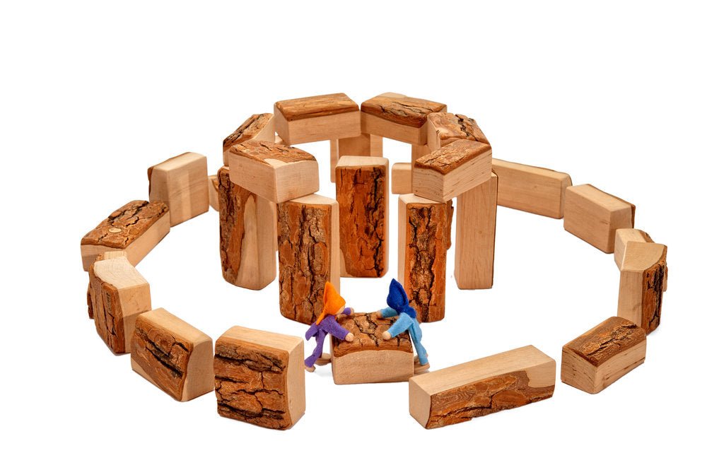 Magic Wood Castle, Stonehenge 30 pcs - vendor-unknown - Honeybee Toys