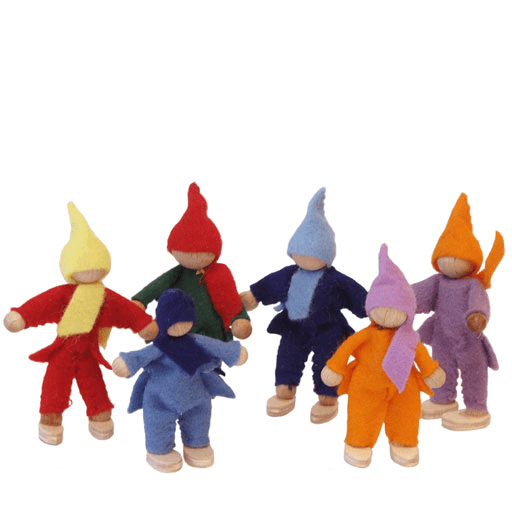 Magic Wood Felt Family - vendor-unknown - Honeybee Toys