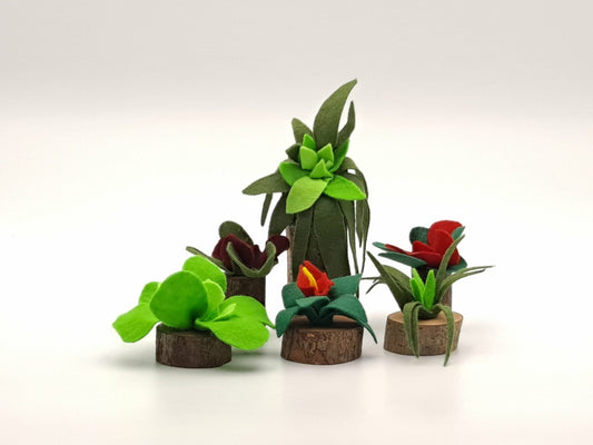 Magic Wood Green Feelings: 6 Plants - vendor-unknown - Honeybee Toys