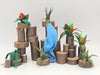 Magic Wood Rockface: Waterfall, 7 Plants, 18 Blocks - vendor-unknown - Honeybee Toys