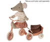 Maileg Abri à Tricycle Mouse Coral 2024 - vendor-unknown - Honeybee Toys