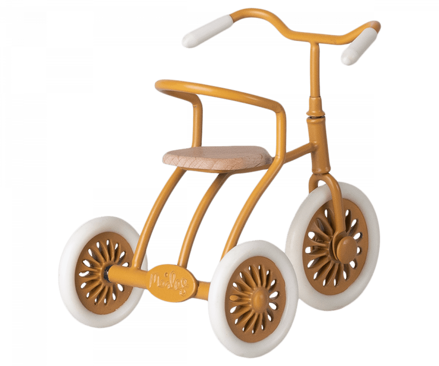Maileg Abri à Tricycle Mouse Ochre - vendor-unknown - Honeybee Toys