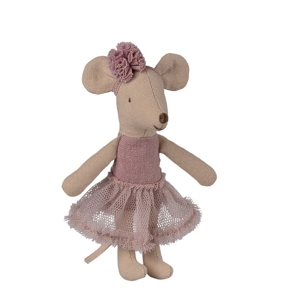 Maileg Ballerina Mouse Little Sister Heather - vendor-unknown - Honeybee Toys