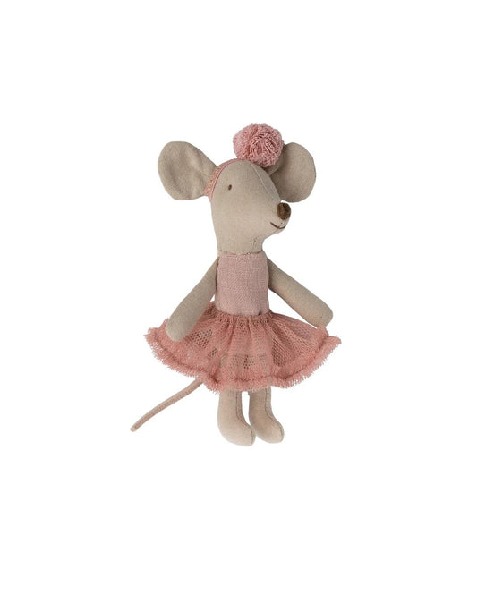 Maileg Ballerina Mouse Little Sister Rose - vendor-unknown - Honeybee Toys