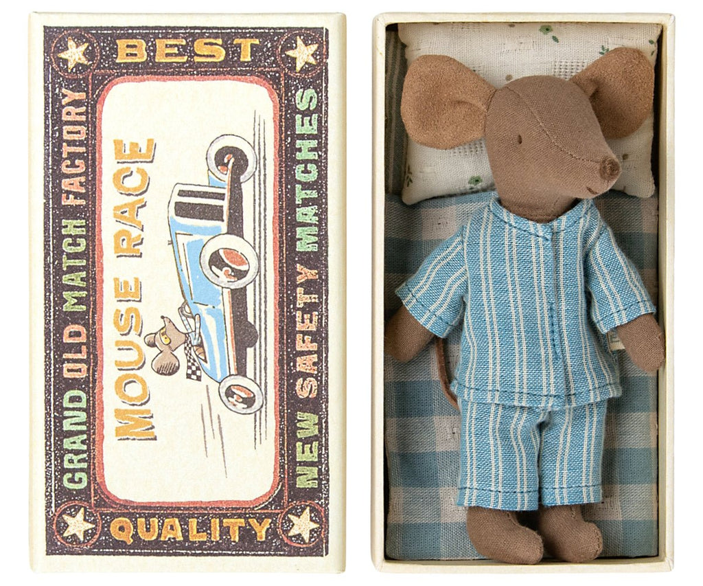 Maileg Big Brother Brown in Box 2023 - vendor-unknown - Honeybee Toys