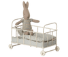 Maileg Cot Bed Micro Blue - vendor-unknown - Honeybee Toys