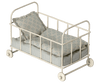 Maileg Cot Bed Micro Blue - vendor-unknown - Honeybee Toys