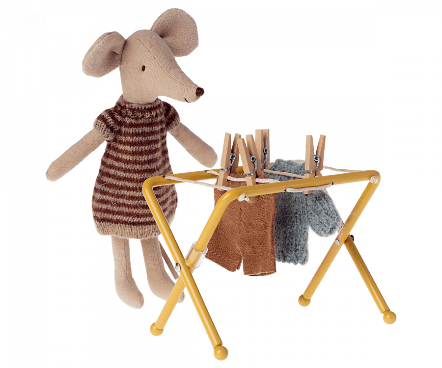 Maileg Drying Rack Mouse - vendor-unknown - Honeybee Toys