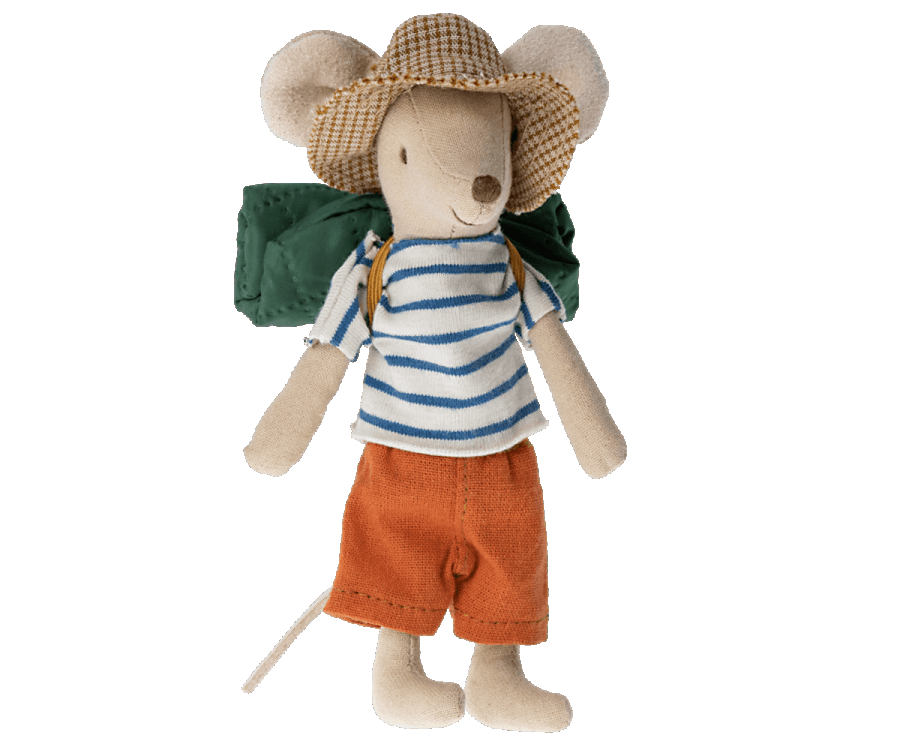 Maileg Hiker Mouse Big Brother 2022 - vendor-unknown - Honeybee Toys