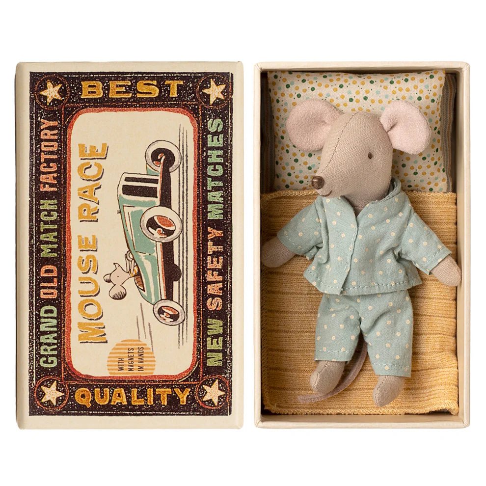 Maileg Little Brother Mouse in Box 2025 - vendor-unknown - Honeybee Toys