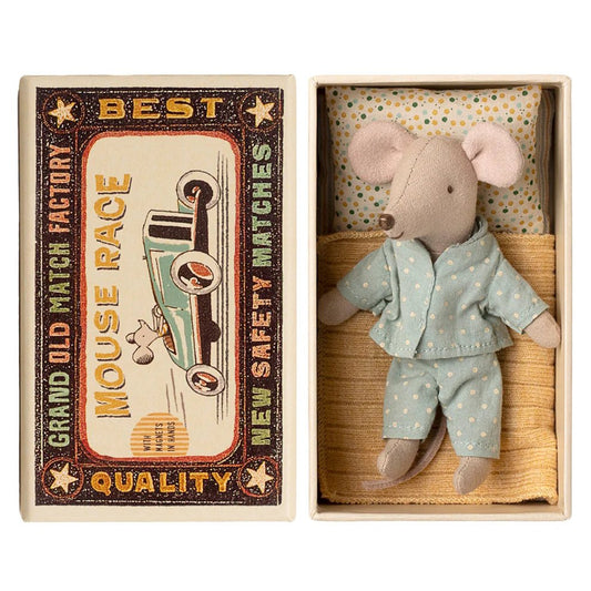 Maileg Little Brother Mouse in Box 2025 - vendor-unknown - Honeybee Toys