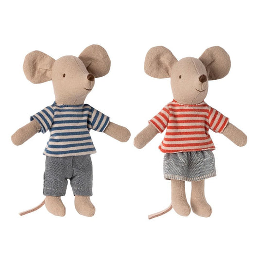 Maileg Louimax & Stella Little Brother & Sister Mouse - vendor-unknown - Honeybee Toys