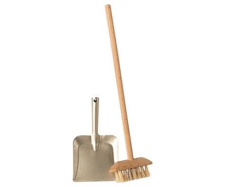 Maileg Miniature Broom Set - vendor-unknown - Honeybee Toys