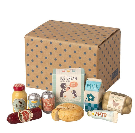 Maileg Miniature Grocery Box - vendor-unknown - Honeybee Toys
