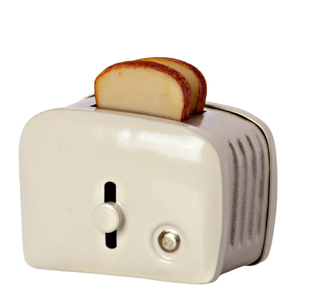 Maileg Miniature Toaster Off White - vendor-unknown - Honeybee Toys