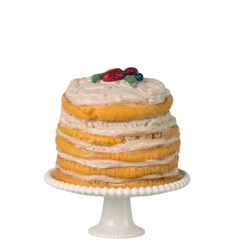 Maileg Party Cake & Cake Stand Mouse - vendor-unknown - Honeybee Toys