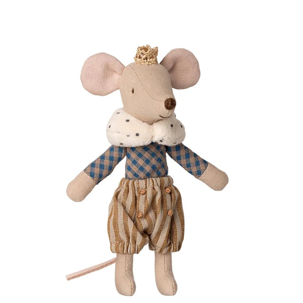 Maileg Prince Mouse Big Brother in Castle - vendor-unknown - Honeybee Toys