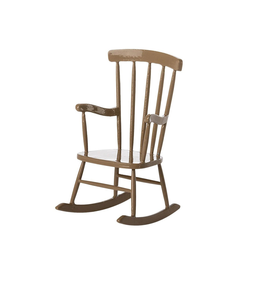 Maileg Rocking Chair Mouse Light Brown - vendor-unknown - Honeybee Toys